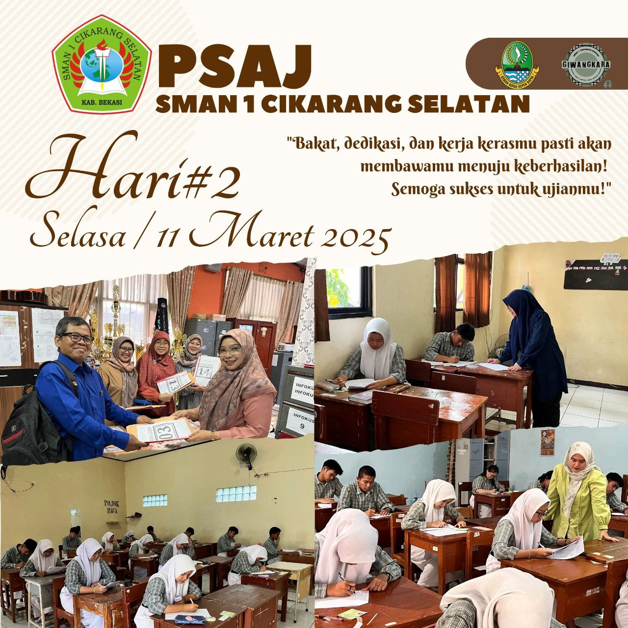 Kegiatan Hari Kedua PSAJ SMAN 1 Cikarang Selatan